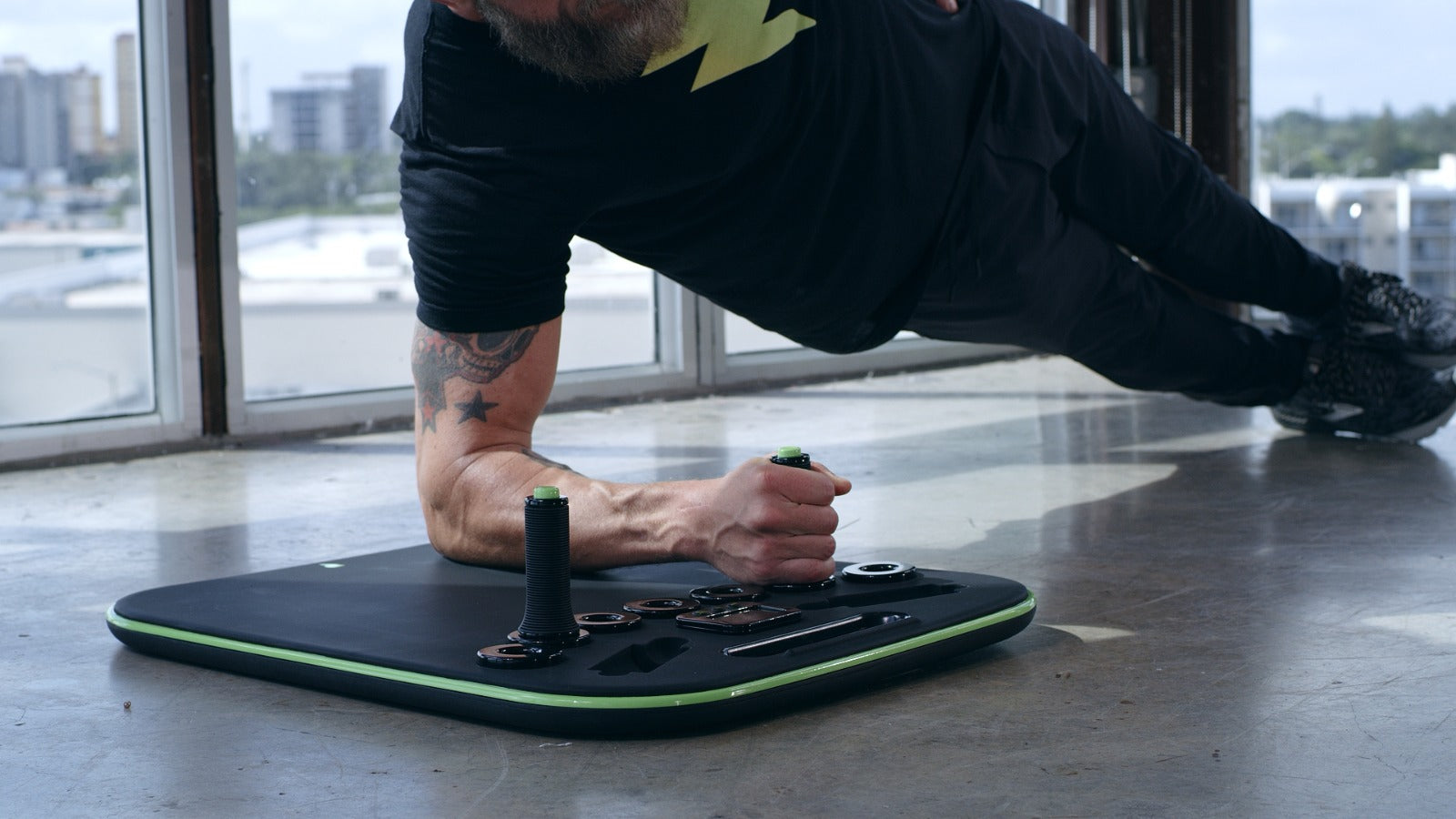 Modified side plank